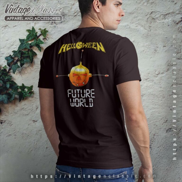 Helloween Future World Backside T Shirt Helloween Future World Backside T Shirt