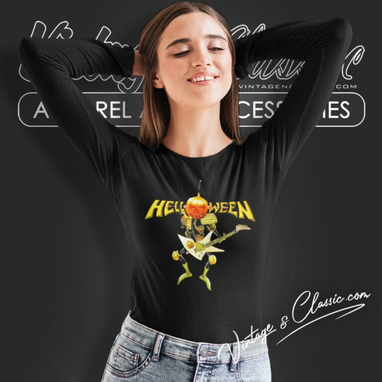 Helloween Future World Long Sleeve Tee Helloween Future World Long Sleeve Tee
