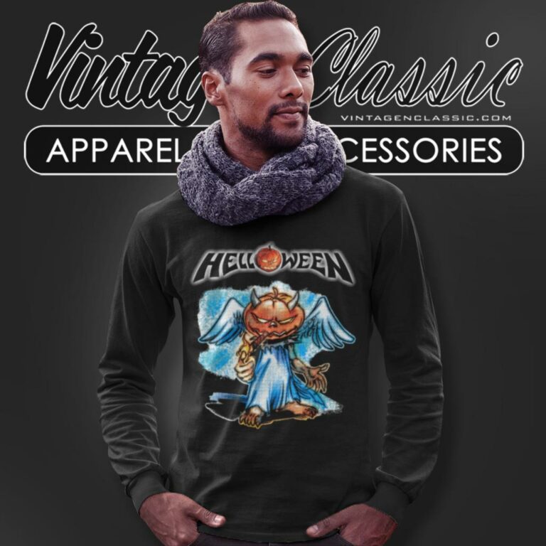 Helloween Hey Lord Long Sleeve Tee Helloween Hey Lord Long Sleeve Tee