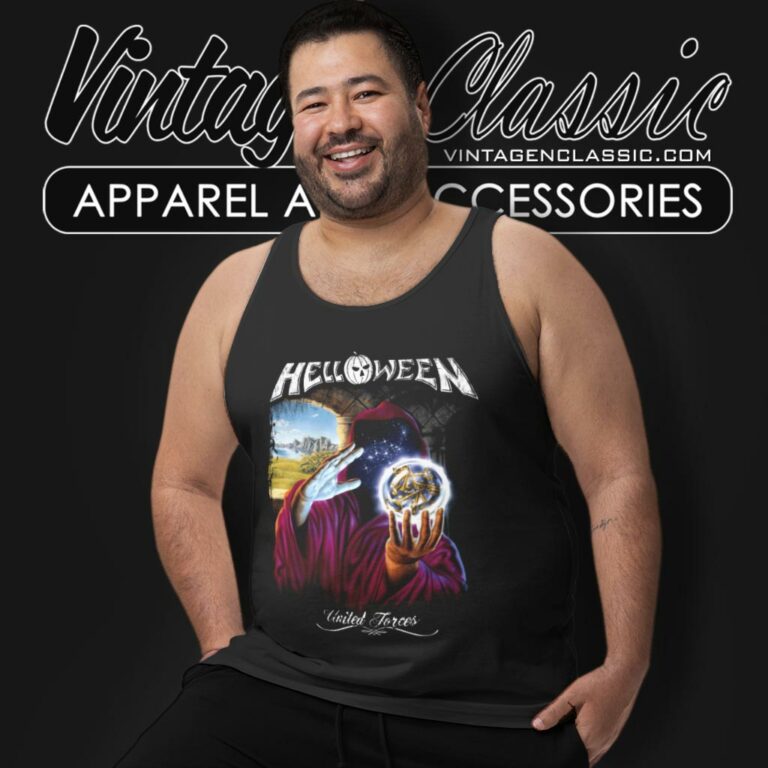 Helloween Keeper Legends Tank Top Racerback Helloween Keeper Legends Tank Top Racerback