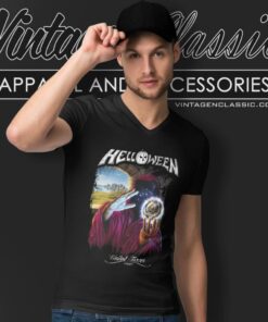 Helloween Keeper Legends V Neck TShirt