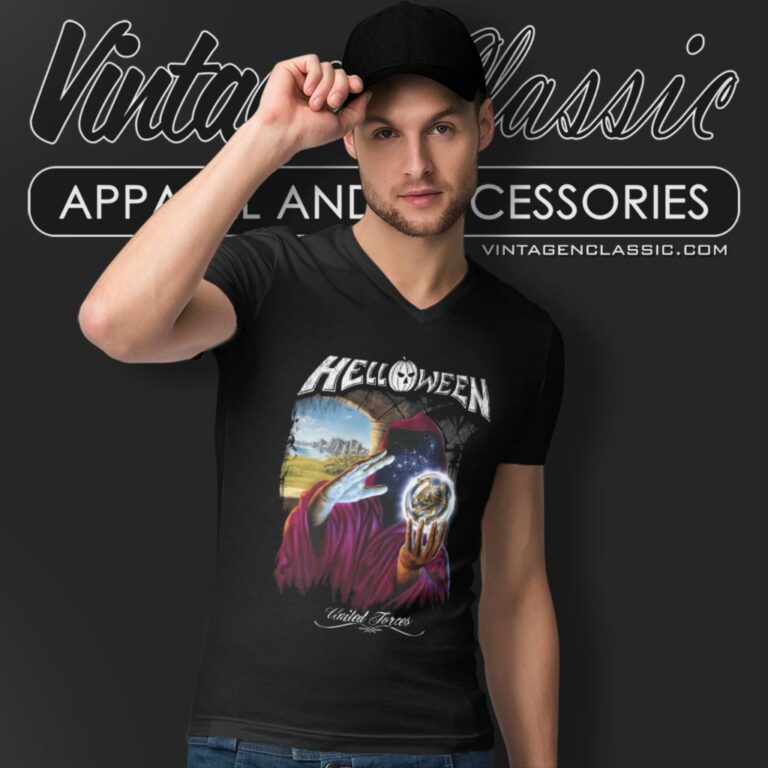 Helloween Keeper Legends V Neck TShirt Helloween Keeper Legends V Neck TShirt