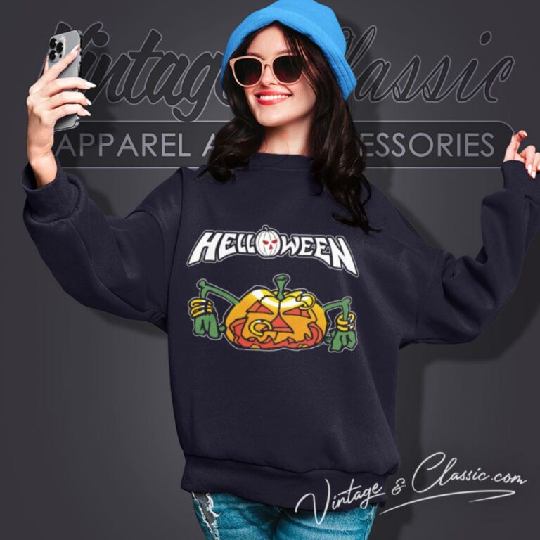 Helloween Rings Pumpkin Sweatshirt Helloween Rings Pumpkin Sweatshirt