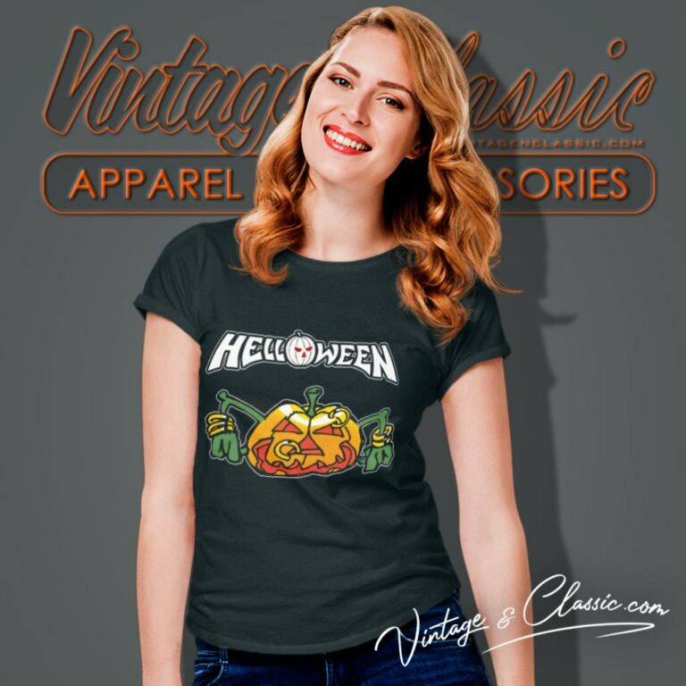 Helloween Rings Pumpkin Women T Shirt Helloween Rings Pumpkin Women T Shirt
