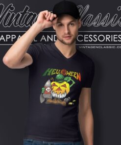 Helloween Shirt Before The War V Neck TShirt