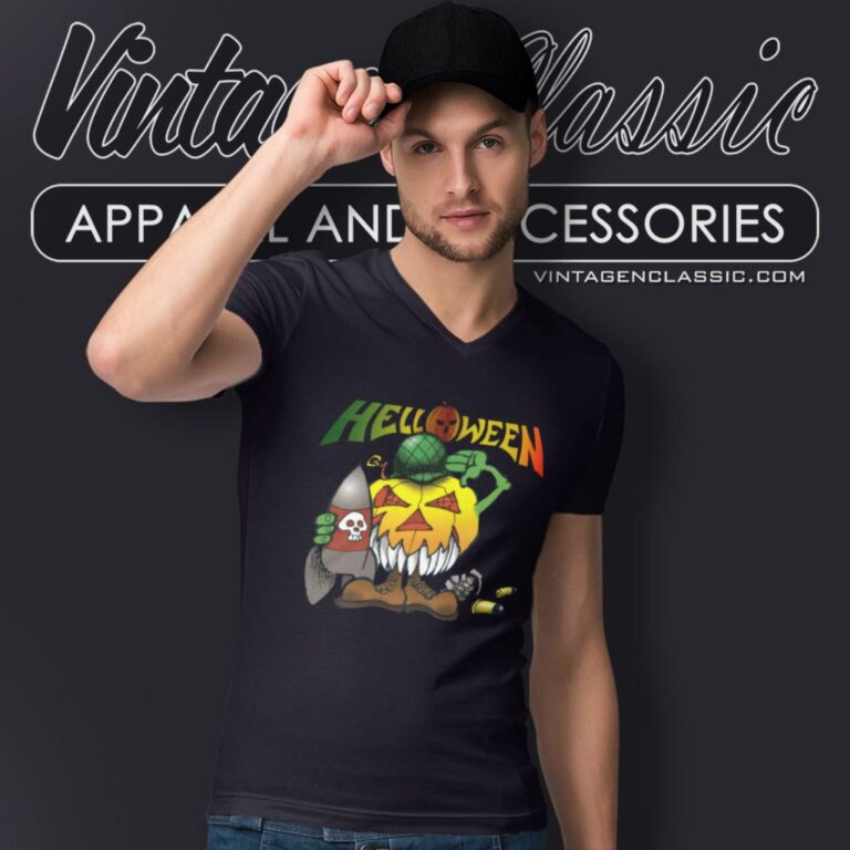 Helloween Shirt Before The War V Neck TShirt Helloween Shirt Before The War V Neck TShirt