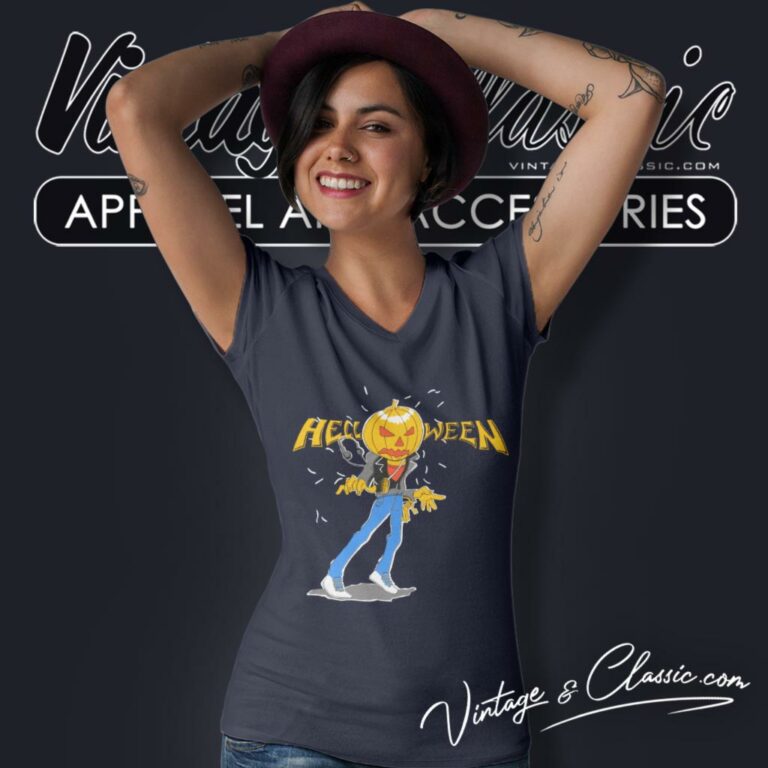 Helloween Shirt Jack O Lantern V Neck TShirt Helloween Shirt Jack O Lantern V Neck TShirt