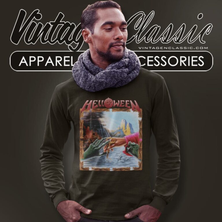 Helloween Shirt Keeper Of The Seven Keys Part Ii Long Sleeve Tee Helloween Shirt Keeper Of The Seven Keys Part Ii Long Sleeve Tee