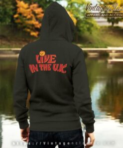 Helloween Shirt Live In The Uk Backside Hoodie