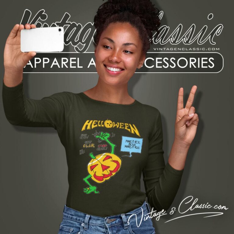 Helloween Shirt Rise And Fall Long Sleeve Tee Helloween Shirt Rise And Fall Long Sleeve Tee