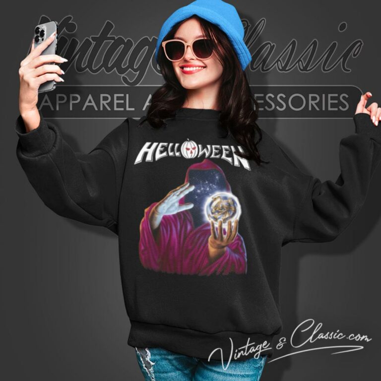 Helloween Shirt Seven Keys Tour 87 Sweatshirt Helloween Shirt Seven Keys Tour 87 Sweatshirt