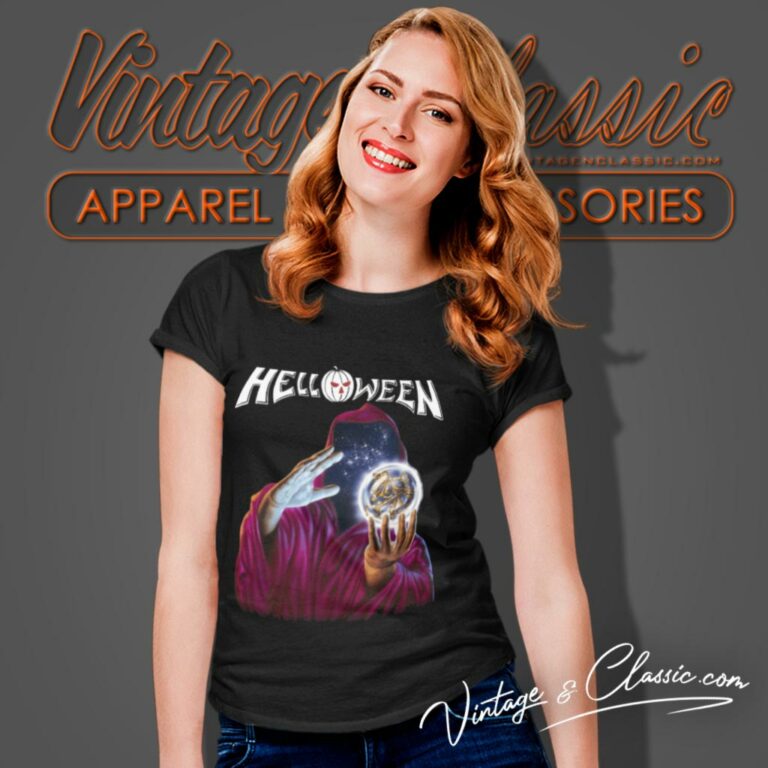 Helloween Shirt Seven Keys Tour 87 Women T Shirt Helloween Shirt Seven Keys Tour 87 Women T Shirt