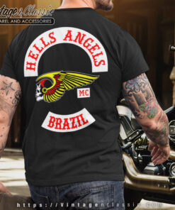 Hells Angels MC Brazil backside shirt