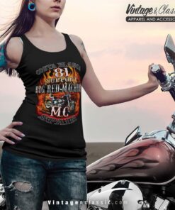 Hells Angels Softtail Flames Support81 Tank Top