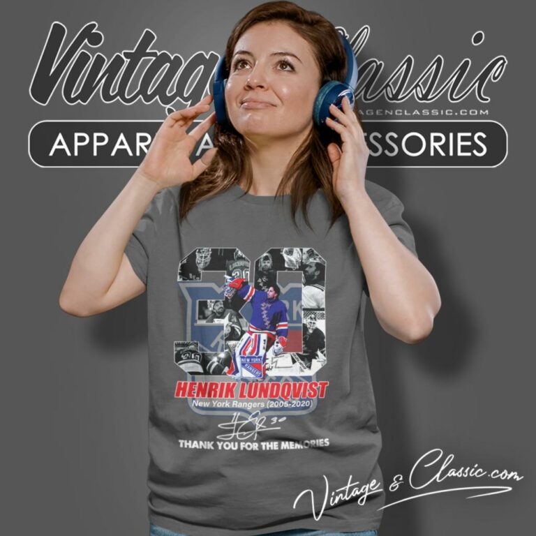 Henrik Lundqvist New York Rangers Thank You For The Memories Signature Women T Shirt 1 Henrik Lundqvist New York Rangers Thank You For The Memories Signature Women T Shirt 1