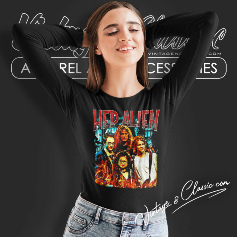 Hep Alien Vintage Gil Lane Zack Brian Long Sleeve Tee Hep Alien Vintage Gil Lane Zack Brian Long Sleeve Tee