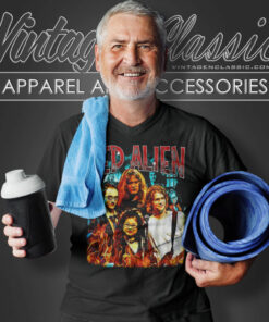 Hep Alien Vintage Gil Lane Zack Brian V Neck TShirt