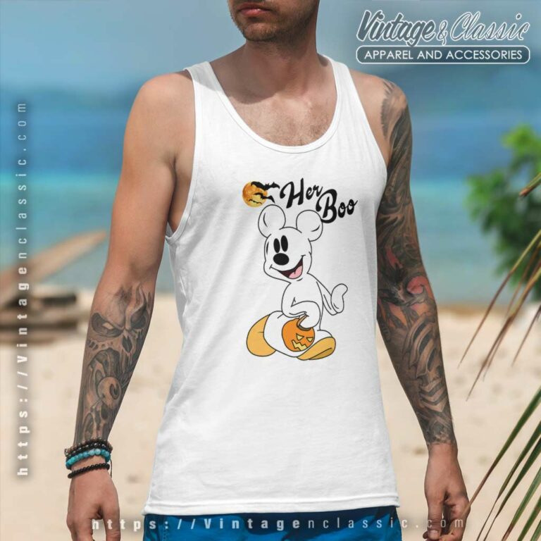 Her Boo Mickey Disney Halloween Tanktop Her Boo Mickey Disney Halloween Tanktop