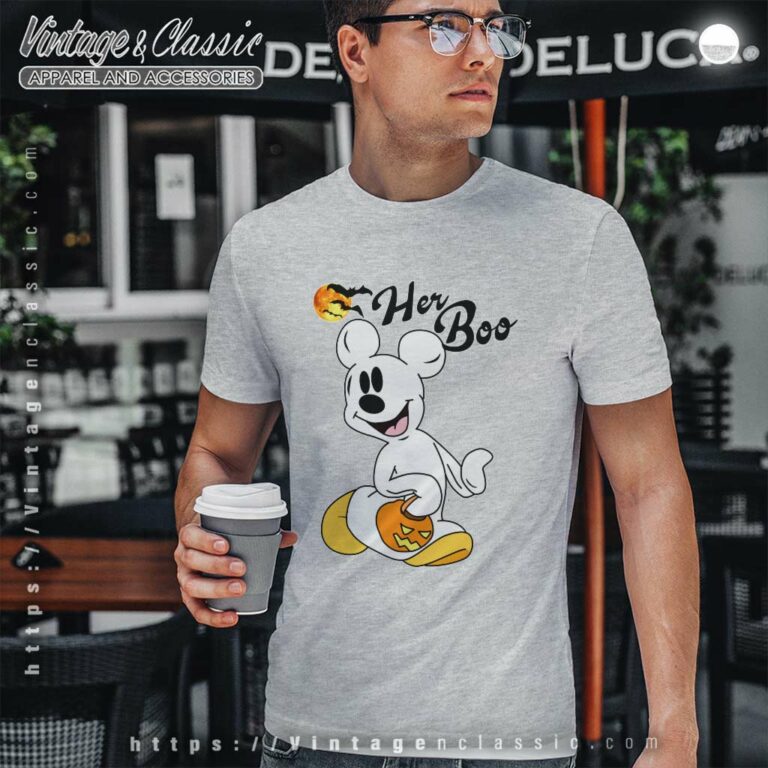 Her Boo Mickey Disney Halloween Tshirt Her Boo Mickey Disney Halloween Tshirt