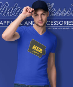 Her Caitlin Clark Shirt Gift For Iowa Fans V Neck TShirt
