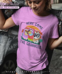 Here Come The Grannies Bluey Women TShirt