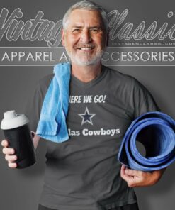 Here We Go Dallas Cowboys Football Shirt 5 Here We Go Dallas Cowboys Football V Neck TShirt