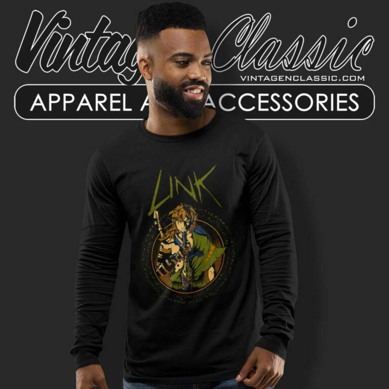 Hero Legend Gamer Link Long Sleeve Tee Hero Legend Gamer Link Long Sleeve Tee