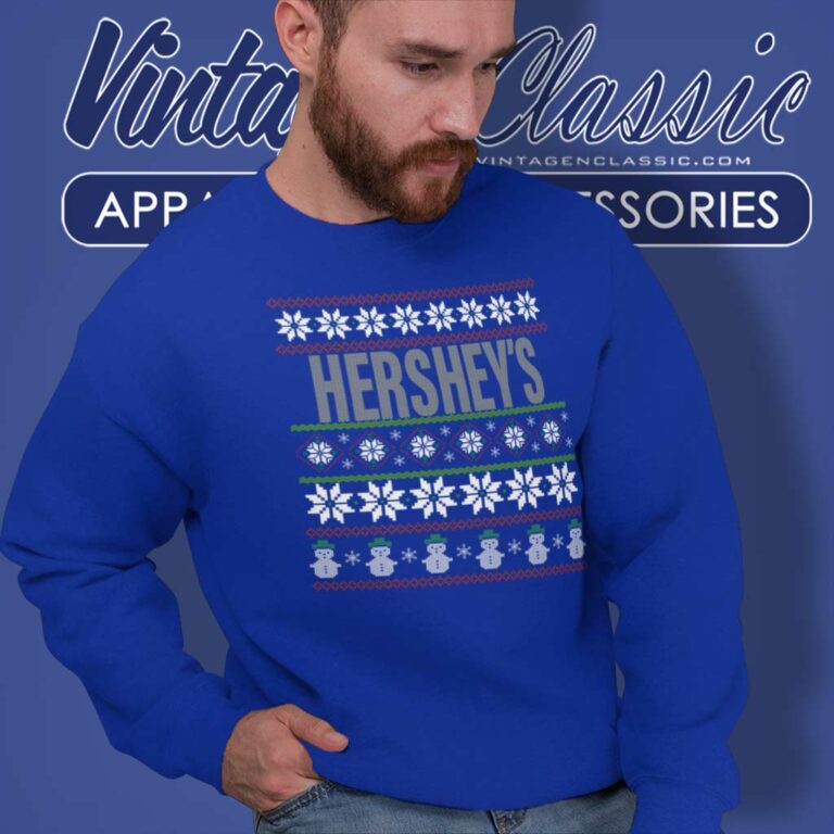Hershey Christmas Ugly Sweater Sweatshirt 1 Hershey Christmas Ugly Sweater Sweatshirt 1