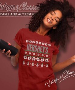 Hershey Christmas Ugly Sweater Shirt 6 Hershey Christmas Ugly Sweater Women TShirt 1