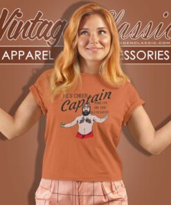 Hes Cheer Captain And Im On The Bleachers Shirt Jason Kelce Women TShirt