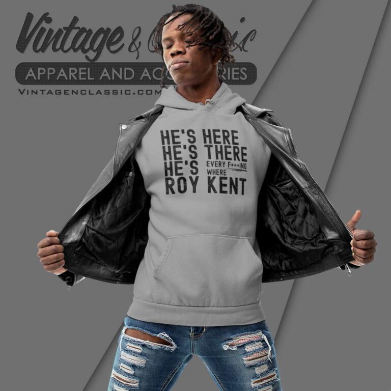 Hes Here Every Fucking Where Hoodie Hes Here Every Fucking Where Hoodie