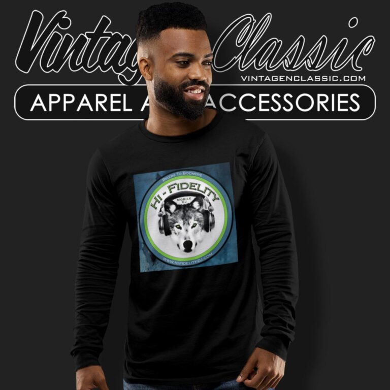Hi fidelity Logo Shirt Long Sleeve Tee Hi fidelity Logo Shirt Long Sleeve Tee