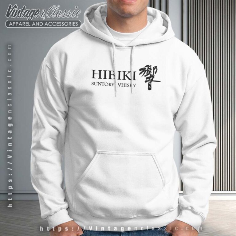 Hibiki Japanese Suntory Whiskey Hoodie Hibiki Japanese Suntory Whiskey Hoodie