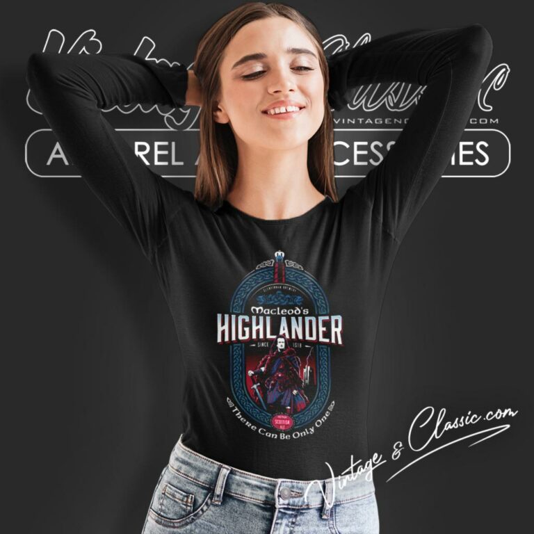 Highlander Scottish Beer Long Sleeve Tee Highlander Scottish Beer Long Sleeve Tee