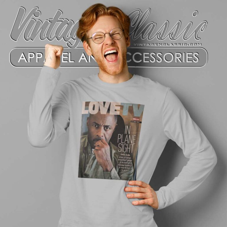 Hijack Film Idris Elba Long Sleeve Tee Hijack Film Idris Elba Long Sleeve Tee