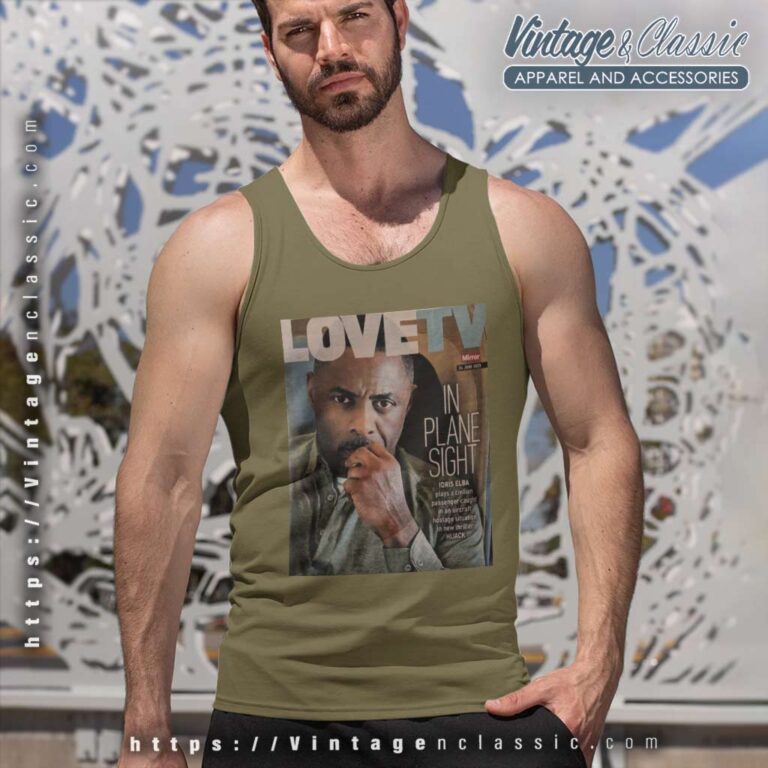 Hijack Film Idris Elba Tank Top Racerback Hijack Film Idris Elba Tank Top Racerback