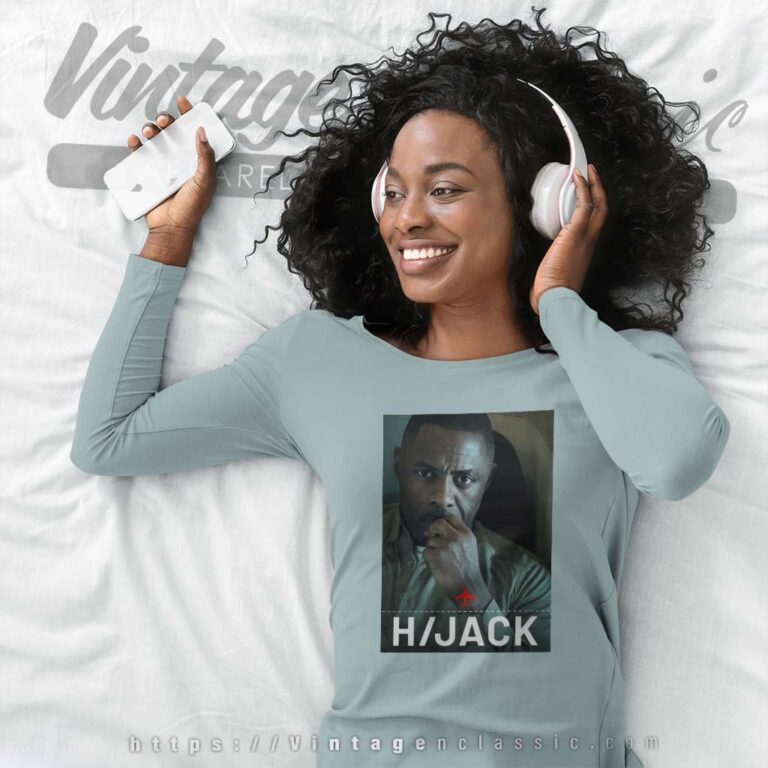 Hijack Tv Series 2023 Poster Long Sleeve Tee Hijack Tv Series 2023 Poster Long Sleeve Tee
