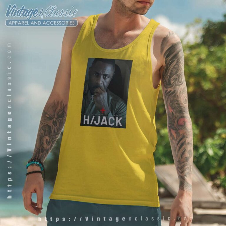 Hijack Tv Series 2023 Poster Tank Top Racerback Hijack Tv Series 2023 Poster Tank Top Racerback