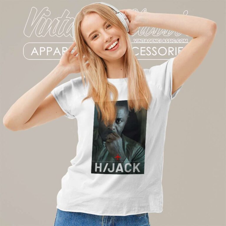 Hijack Tv Series 2023 Poster Women TShirt Hijack Tv Series 2023 Poster Women TShirt