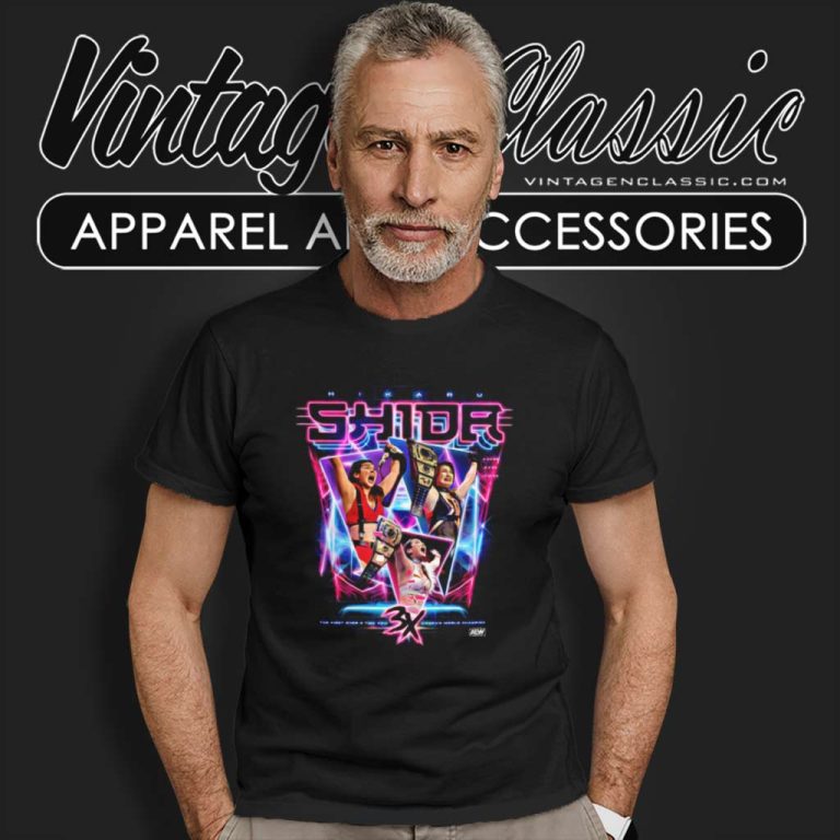 Hikaru Shida The First 3x Womens Champion T Shirt Hikaru Shida The First 3x Womens Champion T Shirt