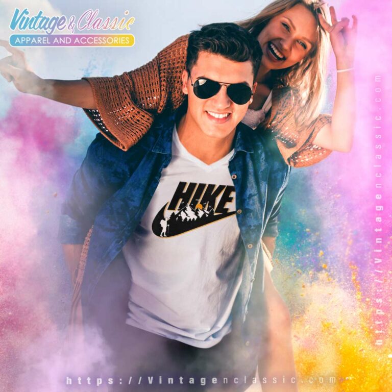 Hike Nike Swoosh Funny Hiking Outdoor V Neck TShirt Hike Nike Swoosh Funny Hiking Outdoor V Neck TShirt