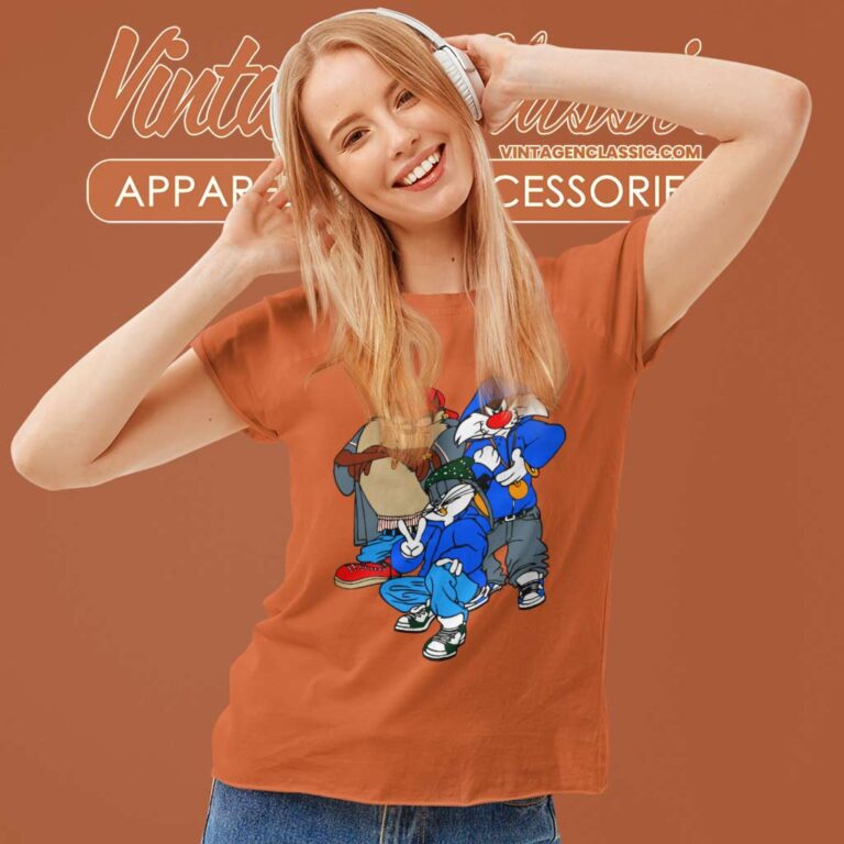 Hip Hop Looney Tunes Women TShirt Hip Hop Looney Tunes Women TShirt