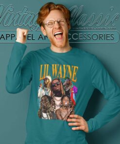 Hip Hop Rnb Rap Lil Wayne Fans Gift Long Sleeve Tee