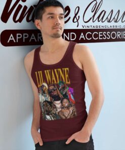 Hip Hop Rnb Rap Lil Wayne Fans Gift Tank Top Racerback