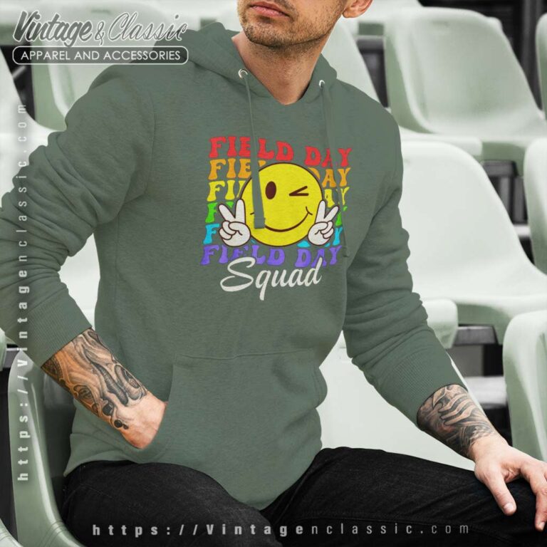 Hippie Field Day 2023 Squad Teacher Hoodie Hippie Field Day 2023 Squad Teacher Hoodie