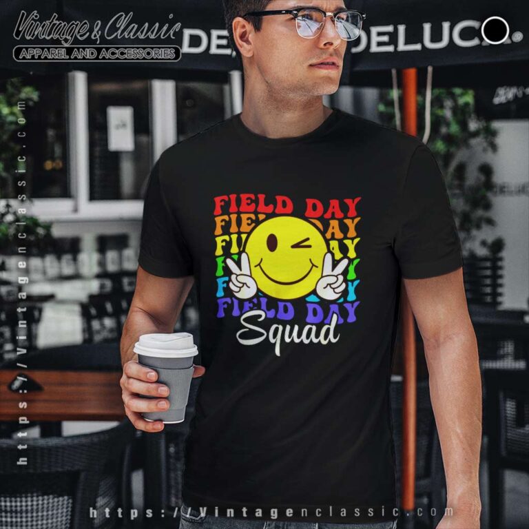 Hippie Field Day 2023 Squad Teacher T Shirt Hippie Field Day 2023 Squad Teacher T Shirt
