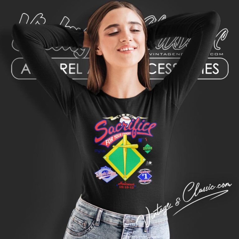 His Sacrifice For Your Errors Jesus Baseball Long Sleeve Tee His Sacrifice For Your Errors Jesus Baseball Long Sleeve Tee