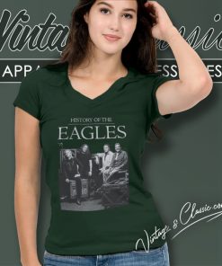 History Of The Eagles 2014 Tour Band V Neck TShirt