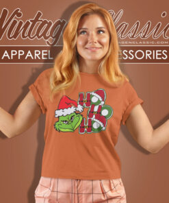 Ho Ho Ho Grinch Christmas Women T Shirt