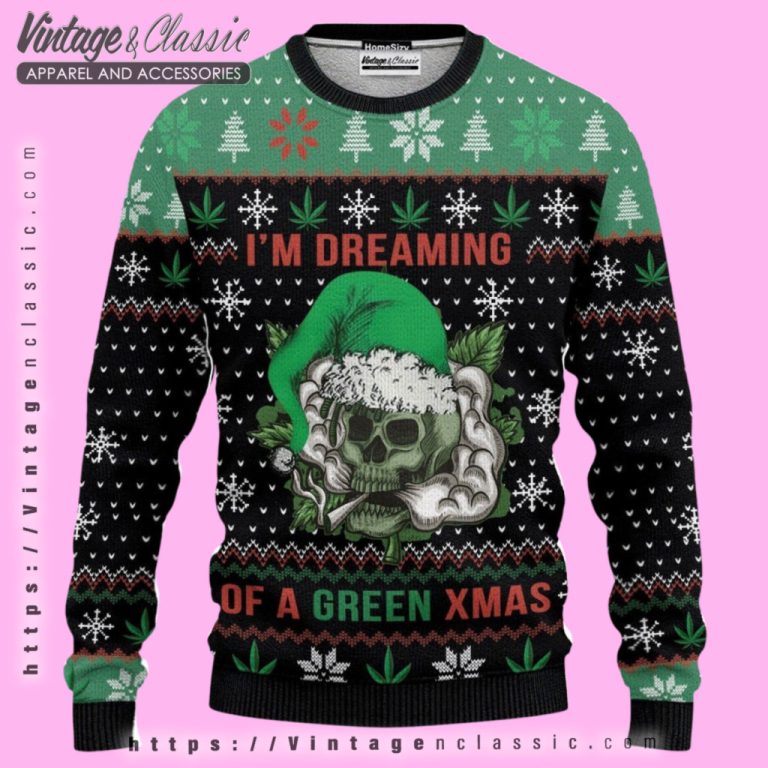 Hobby Skull Weed Ugly Christmas Sweater Ugly Christmas Sweater Hobby Skull Weed Ugly Christmas Sweater Ugly Christmas Sweater
